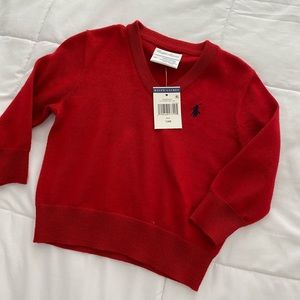 Red Holiday Kids sweater
